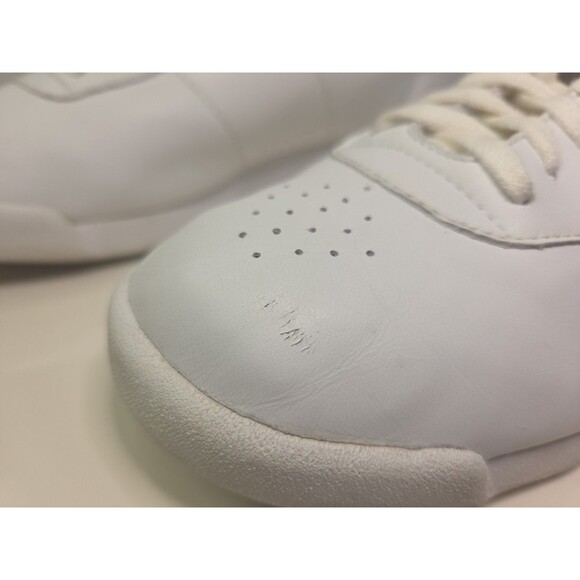 Reebok Classic Princess Soft White Leather Sneaker Women 8.5 Retro Lightweight - Picture 4 of 14